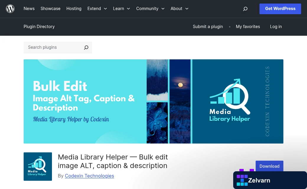 WordPress bulk alt text editing plugin interface