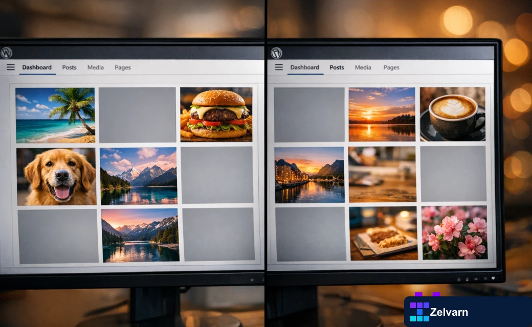 Mismatched featured images across WordPress post grid