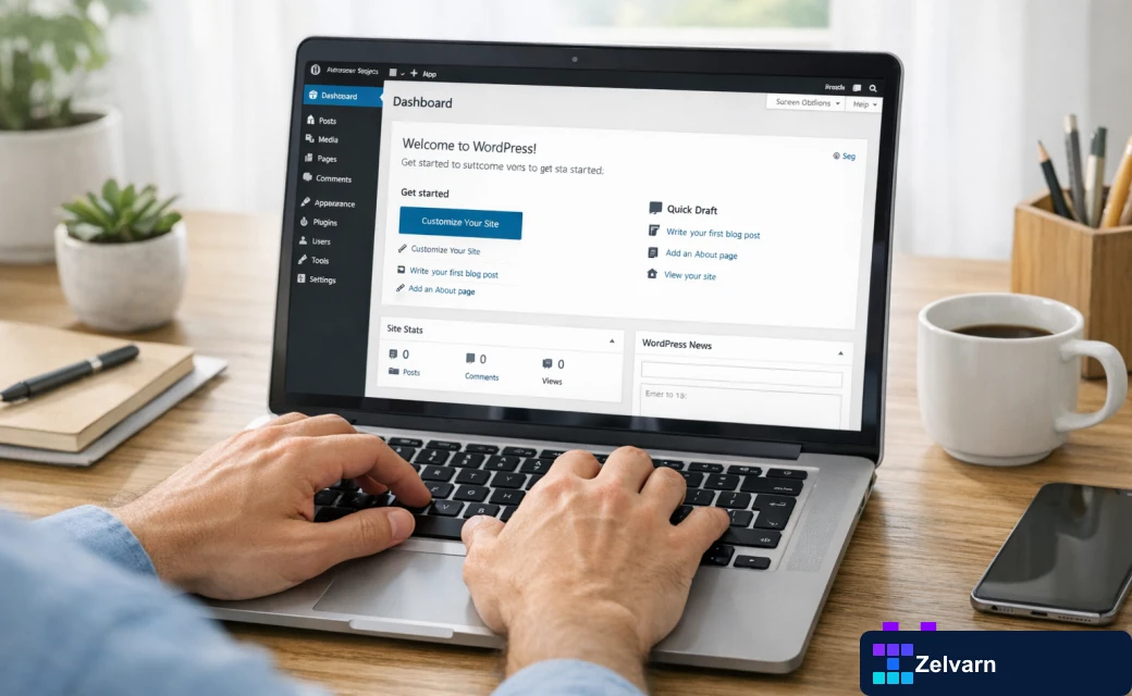 WordPress bulk featured image update interface