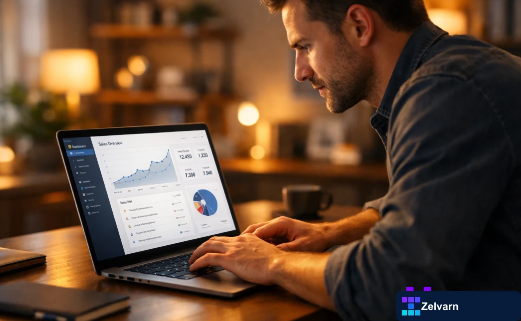 Agency growth chart with platform comparison