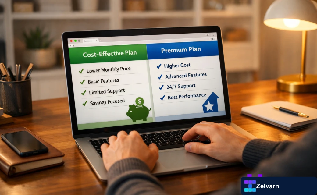 Blogger comparing AI proofreading tools on budget