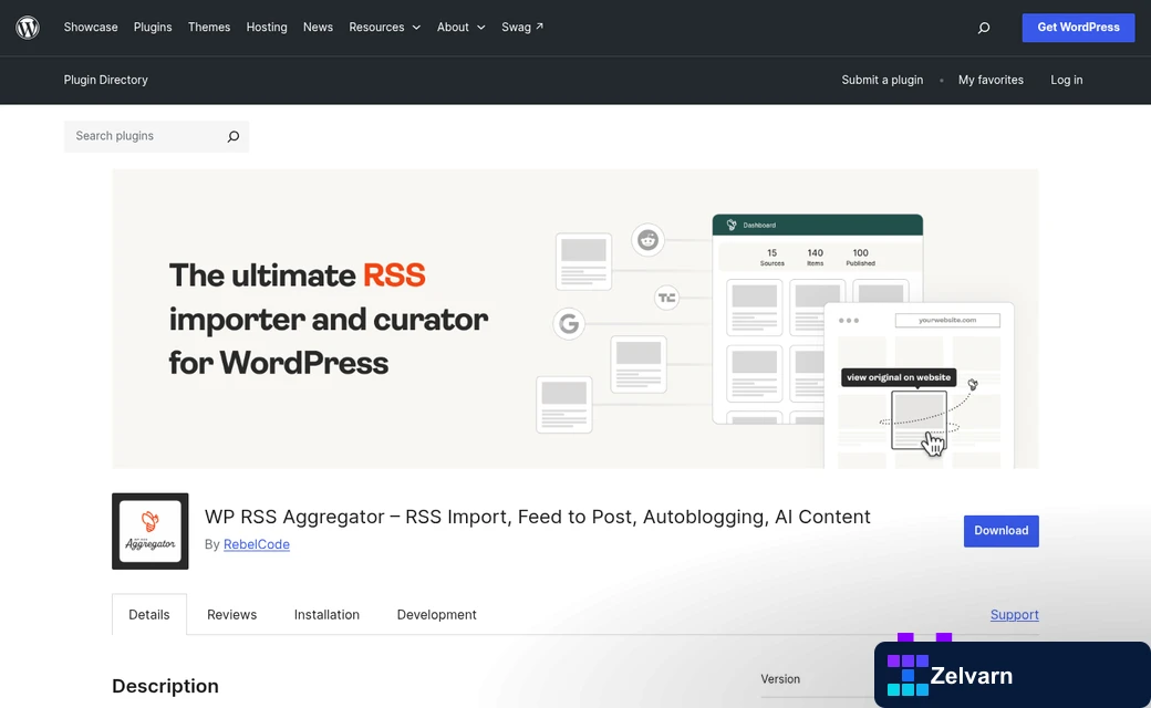 Automated WordPress post feed running successfully